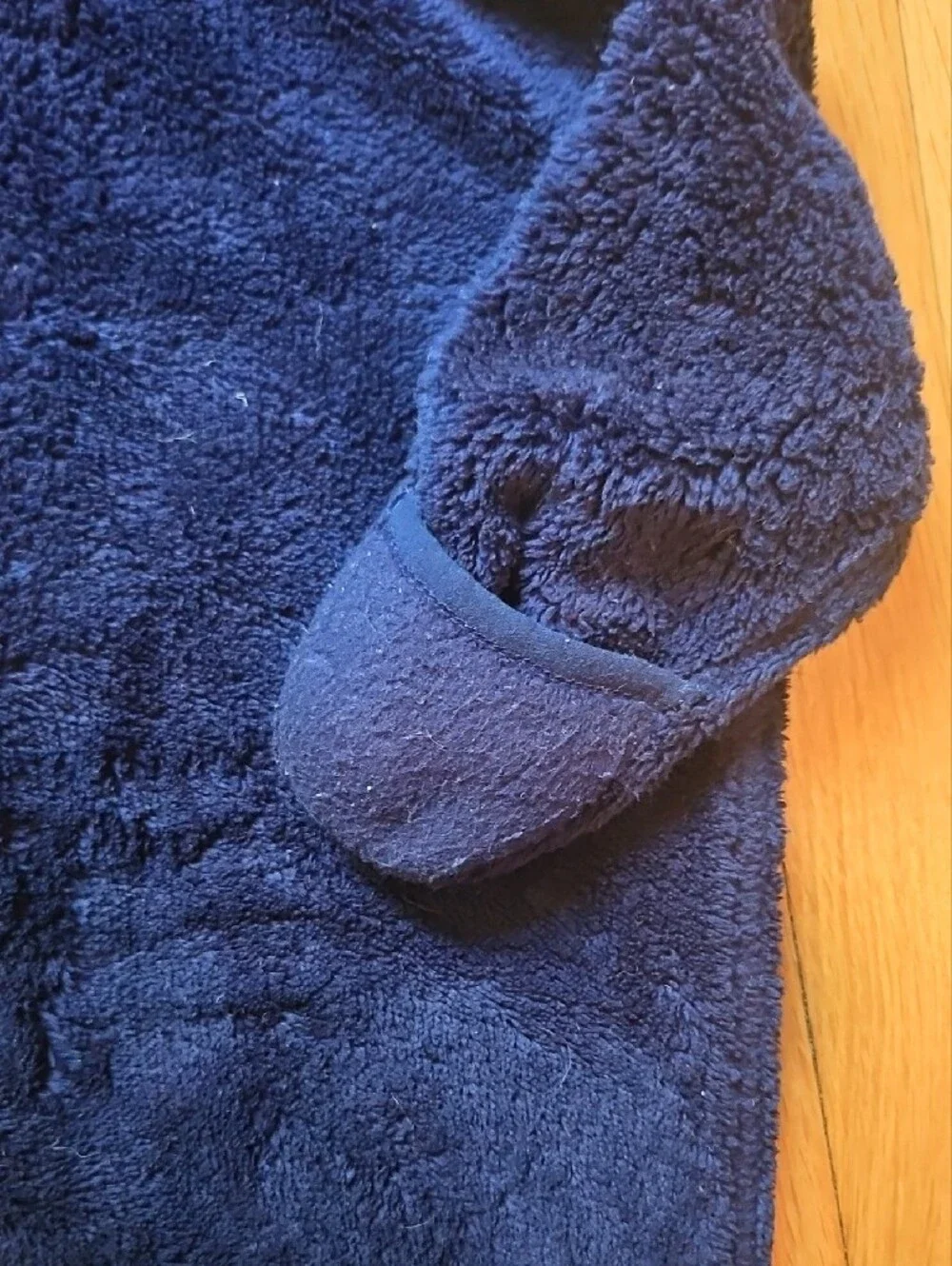 L.L. Bean plush navy
